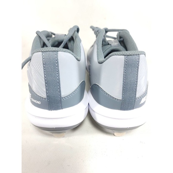 Nike Baseball Cleats Alpha Huarache Varsity 4 Low Gray DJ6516-012 (Men's Size 7) - Picture 5 of 7